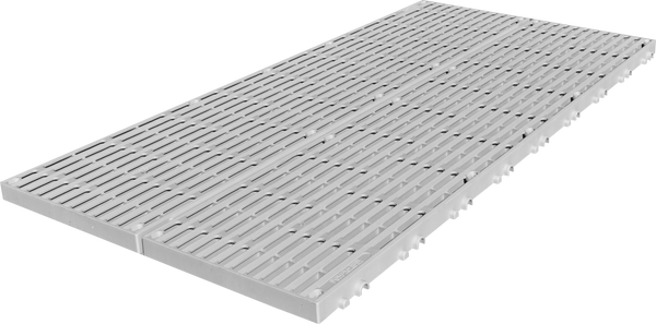 SunWalk 90 Series Decking Panel 24" x 48", Stone (Grey)