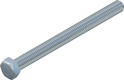 3/8" x 4-1/2" Hex Tap Bolt, Galvanized