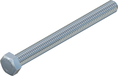 3/8" x 4" Hex Tap Bolt, Stainless Steel