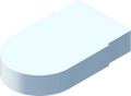 Flexmaster End Cap, White