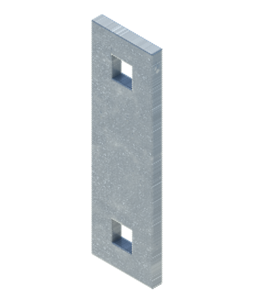 Washer Plate 1-1/2" x 5"