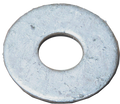 1/2" Round Flat Washer, Galvanized