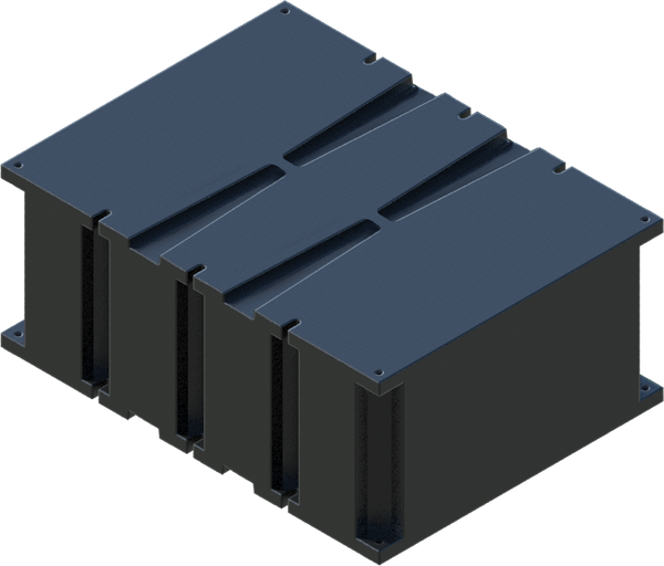 Permafloat Double-Flanged Wave Attenuator Top Float (Foam-Filled)